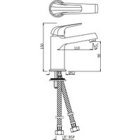 Смеситель Jaquar COP-CHR-001BPM