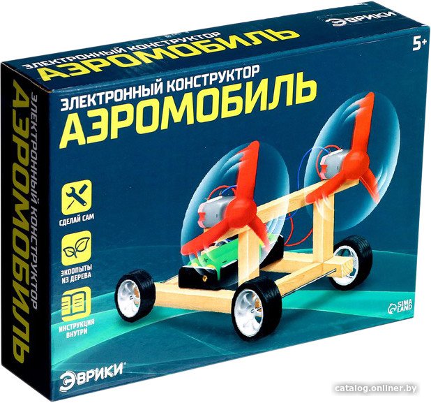 Конструктор Эврики Аэромобиль 4072193