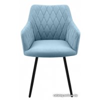 Стул Гальваник Диаманте Лофт (эмаль черный муар/Catania Dasty-B)