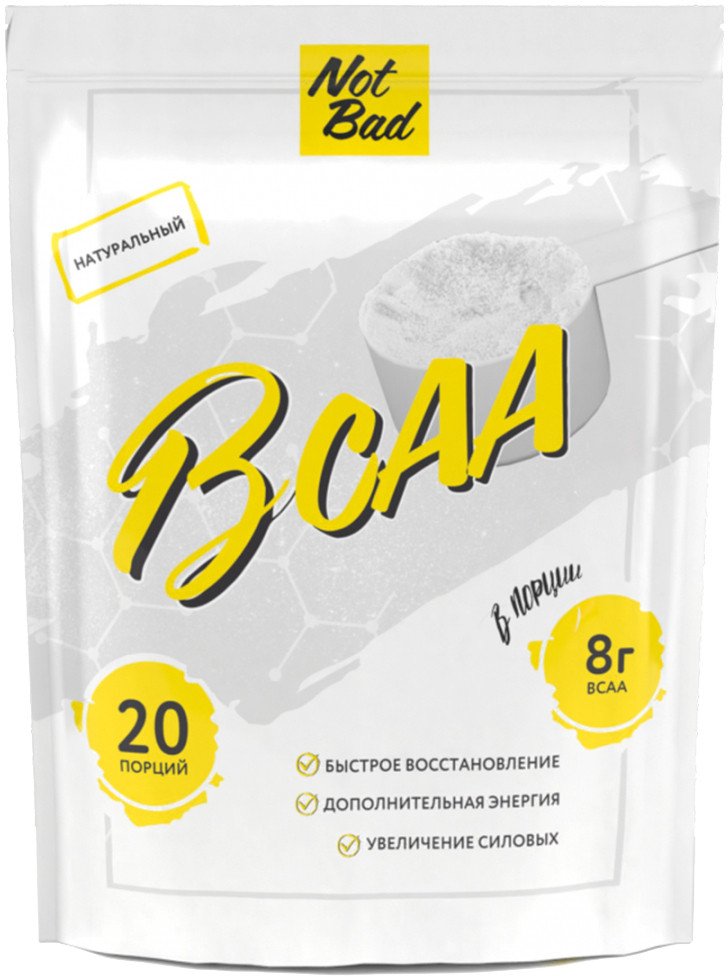 

BCAA NotBad С витамином C (200 г, натуральный)