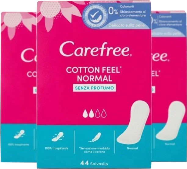 

Прокладки ежедневные Carefree Cotton Feel Normal (3x44 шт)