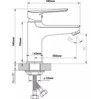 Смеситель Esko Venezia 3 Z VE26-3new