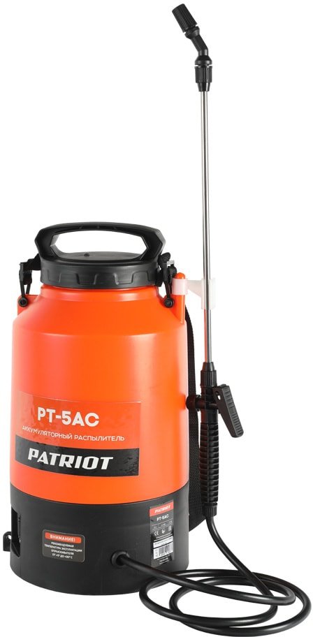 

Аккумуляторный опрыскиватель Patriot PT-5AC