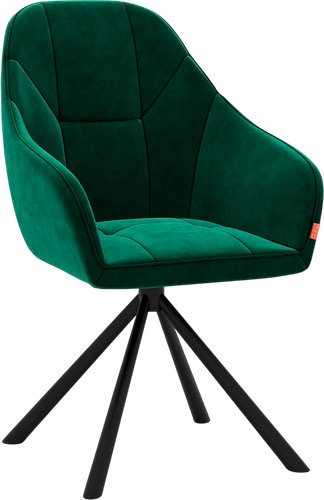 Стул Памир Босс F74 поворотный (зеленый/черная опора)