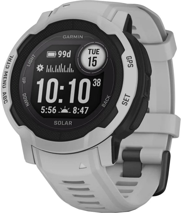 

Умные часы Garmin Instinct 2 Solar (серый)