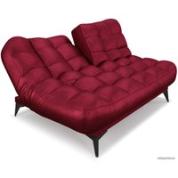 Диван Мебель-АРС Арно (бархат красный Star Velvet 3 Dark Red)