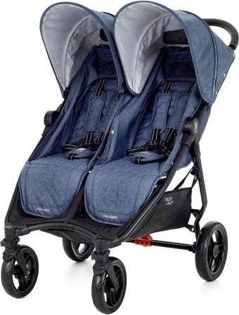 Коляска прогулочная «книга» Valco Baby Slim Twin Tailormade (denim)