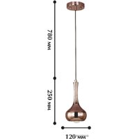 Подвесная люстра Favourite Kupfer 1844-1P