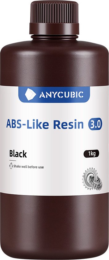 Фотополимер Anycubic ABS-Like 3.0 SABL3BK-10 (1л, черный)