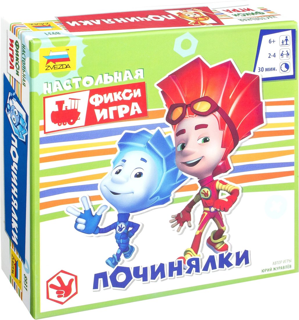 

Настольная игра Звезда Фиксики. Починялки 8931