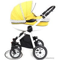 Универсальная коляска Dada Paradiso Group Glamour Yellow (3 в 1)