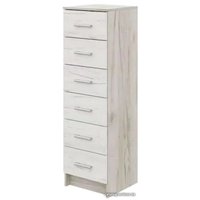 Комод Стендмебель Гармония КМ-602 (дуб крафт белый/дуб крафт серый)
