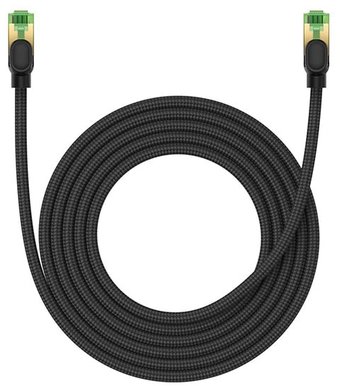 Baseus High Speed CAT8 40Gigabit Ethernet Cable (3 м, черный)