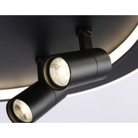 Припотолочная люстра Ambrella light FL51393/1+2 BK