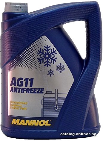 Антифриз Mannol Longterm Antifreeze AG11 5л