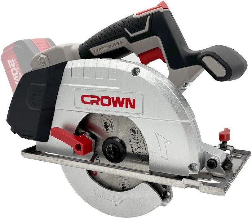 Дисковая (циркулярная) пила Crown CT25040-150HX (без АКБ)