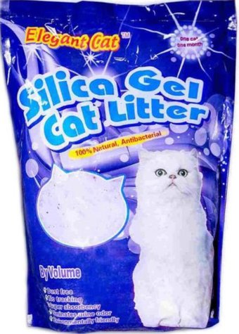 Наполнитель для туалета Elegant Cat Морской бриз (7.6 л)