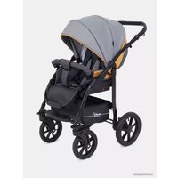 Универсальная коляска Rant Patio (3 в 1, 02, серый/желтый)