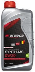 Моторное масло Ardeca Synth-MS 0W-20 1л