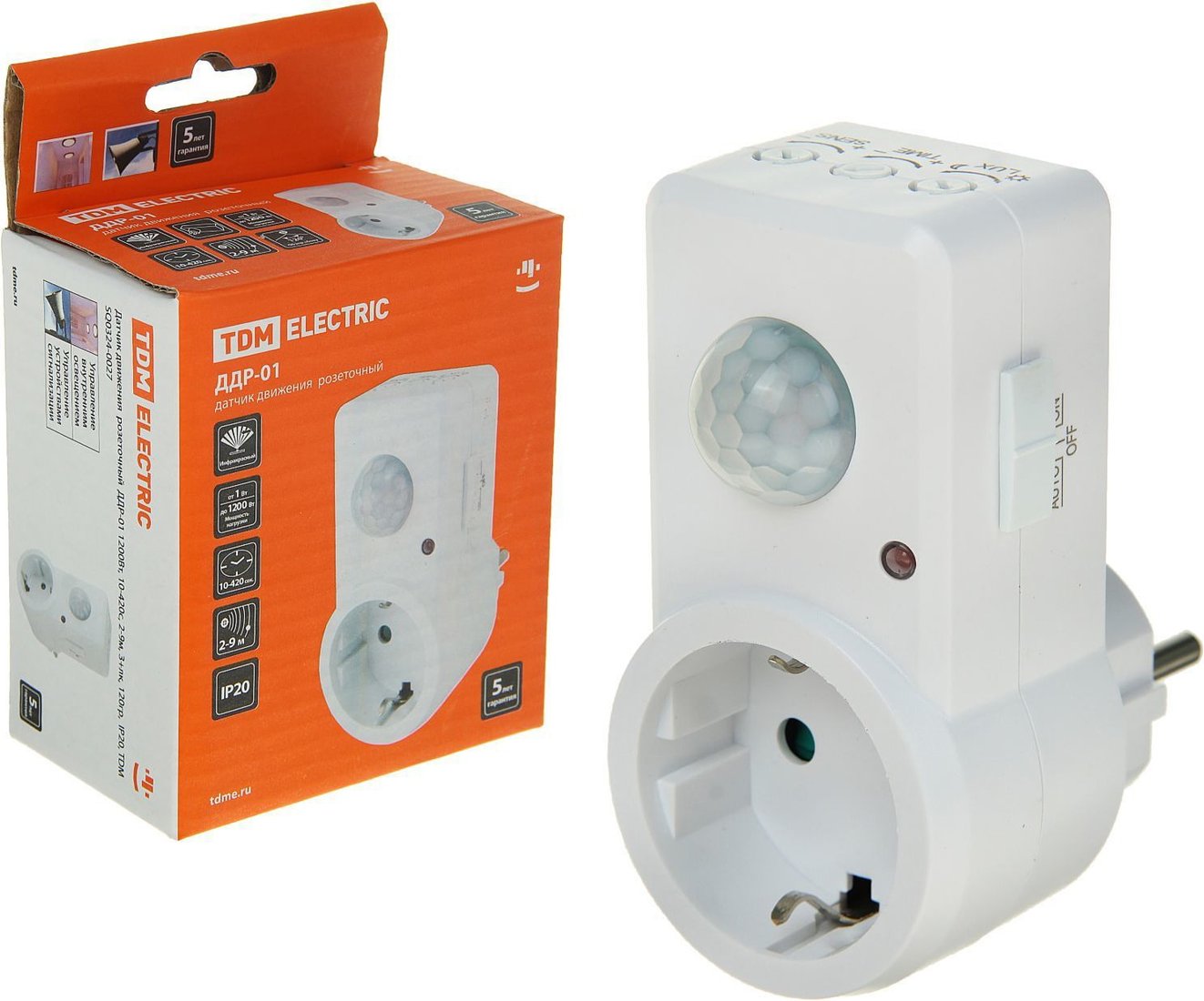 

Розетка TDM Electric ДДР-01 SQ0324-0027