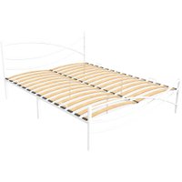 Кровать Князев Мебель Калифорния 120x190 КЯ.120.190.Б (белый муар)