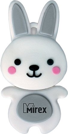 USB Flash Mirex RABBIT GREY 8GB (13600-KIDRBG08)