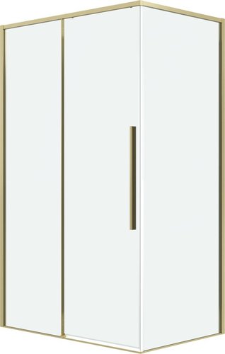 Душевой уголок Grossman Galaxy 100x90x195 120.K33.01.1090.32.00 (золото сатин/прозрачное стекло)