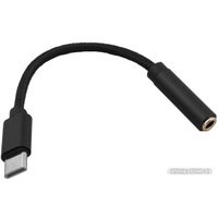 Адаптер Lexton LX84200-BK USB Type-C - 3.5 jack (черный)