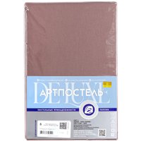 Простыня АртПостель Какао на резинке 982 (120x200)
