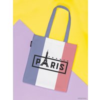 Сумка шоппер JoyArty Парижская наклейка bsh_221415