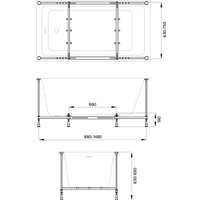 Каркас Wellsee Useful Extras 241905000