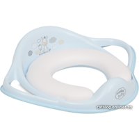 Детская накладка на унитаз Maltex Зебра 6181 (голубой)