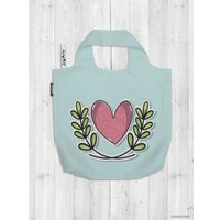 Сумка шоппер JoyArty Сердце с веточками bstl_72374