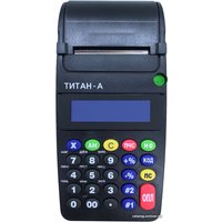 Автономный (портативный) кассовый аппарат Авто-Комби Титан-А, Wi-Fi, встроенное СКНО, мобильный (черный)