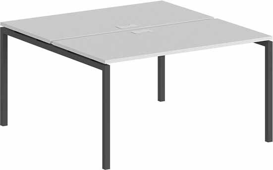 

Стол Norden 140x123.8x75 SG.242.WH.44.AN (антрацит/белый)