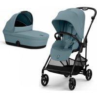 Универсальная коляска Cybex Melio Carbon (2 в 1, stormy blue)