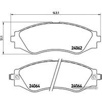  Brembo P10006