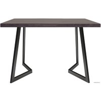 Кухонный стол Buro7 Уиллис 120 (классика, дуб мореный/черный)