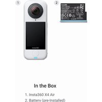Экшен-камера Insta360 X4 Air (белый)