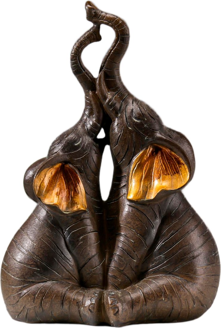 

Статуэтка Sima-Land Два африканских коричневых слона 4838250