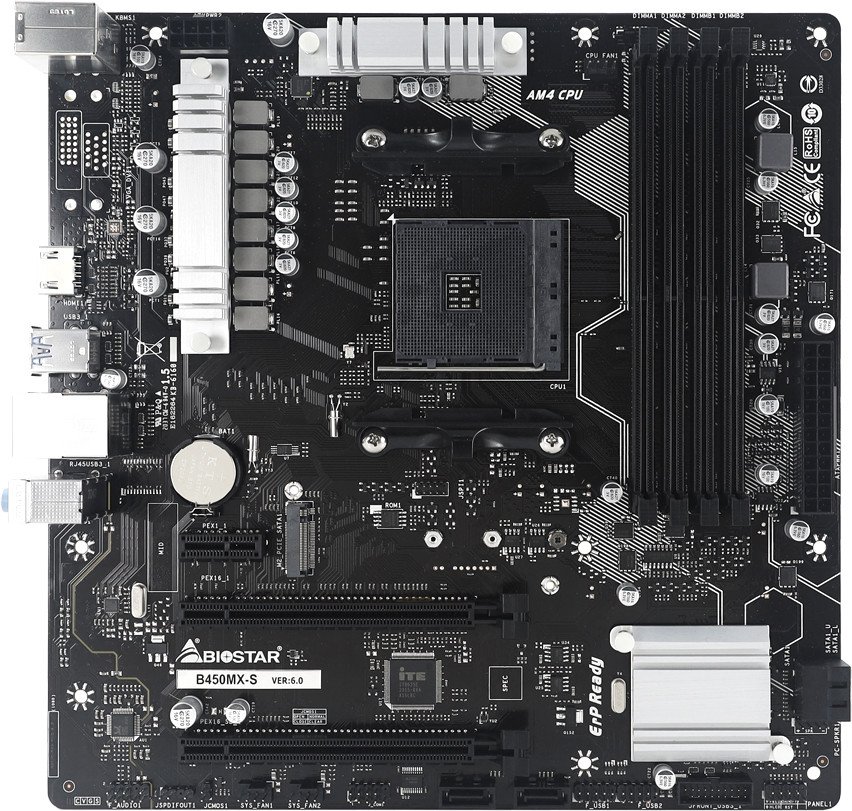 

Материнская плата BIOSTAR B450MX-S Ver. 6.0