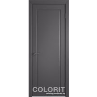 Межкомнатная дверь Юркас Colorit К3 ДГ 70x200 (графит эмаль)