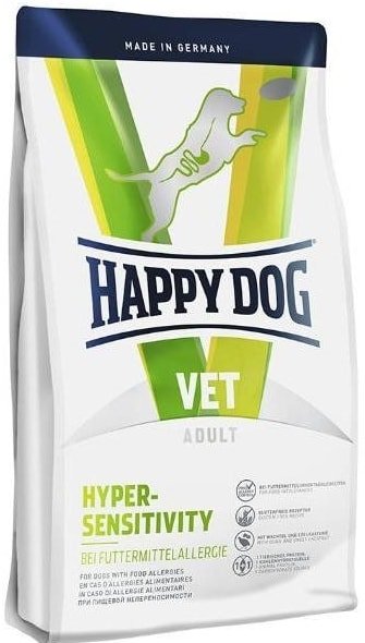 

Сухой корм для собак Happy Dog Vet Diet Hypersensitivity 12.5 кг