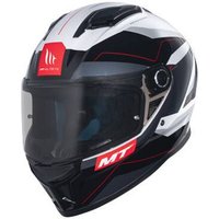 Мотошлем MT Helmets Stinger 2 Micro (M, серый/белый)