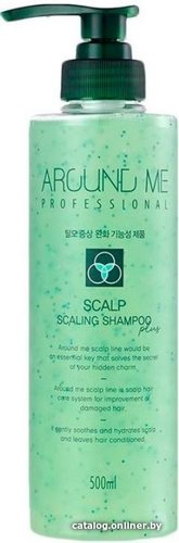 Шампунь Welcos Around Me Scalp Scaling Shampoo Plus 500 мл