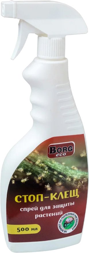 

Спрей от насекомых Borg Eco против клещей 500 мл