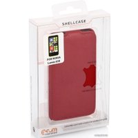 Чехол для телефона Clever Design Leather Shell Red для Nokia Lumia 620