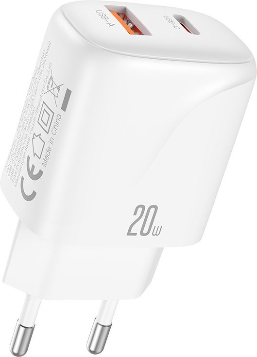 

Сетевое зарядное XO L158 (белый)