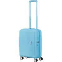 Чемодан-спиннер American Tourister Soundbox Blueberry fizz 55 см