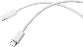Кабель Xiaomi 3A Braided USB Type-C - USB Type-C BHR0878GL (1 м, белый)